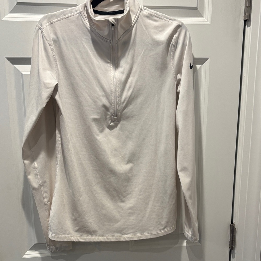 Nike Women's White Athleisure top